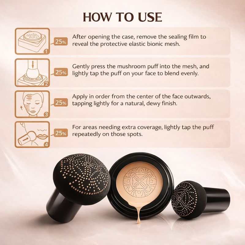 Olauty - Foundation Cushion CC Cream
